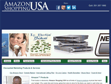 Tablet Screenshot of amazonshoppingusa.com